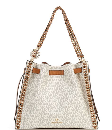 michael kors chain shoulder tote